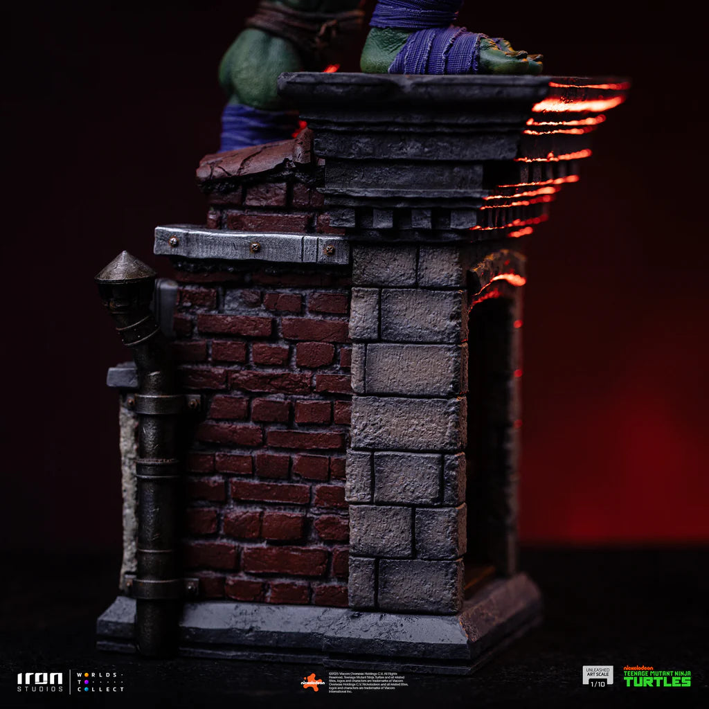 Teenage Mutant Ninja Turtles Donatello Unleashed Statue By Iron Studios