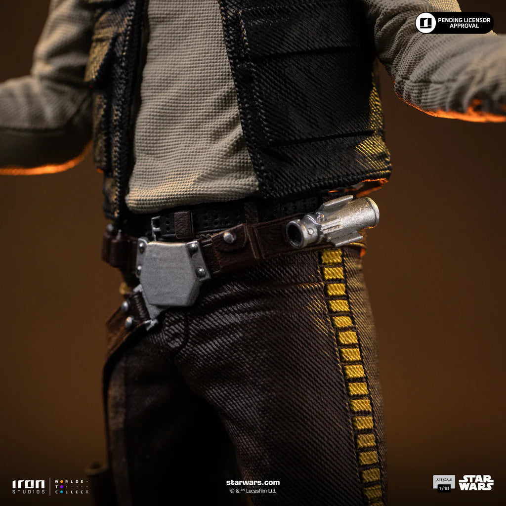 Star Wars: Return of the Jedi Han Solo Statue By Iron Studios