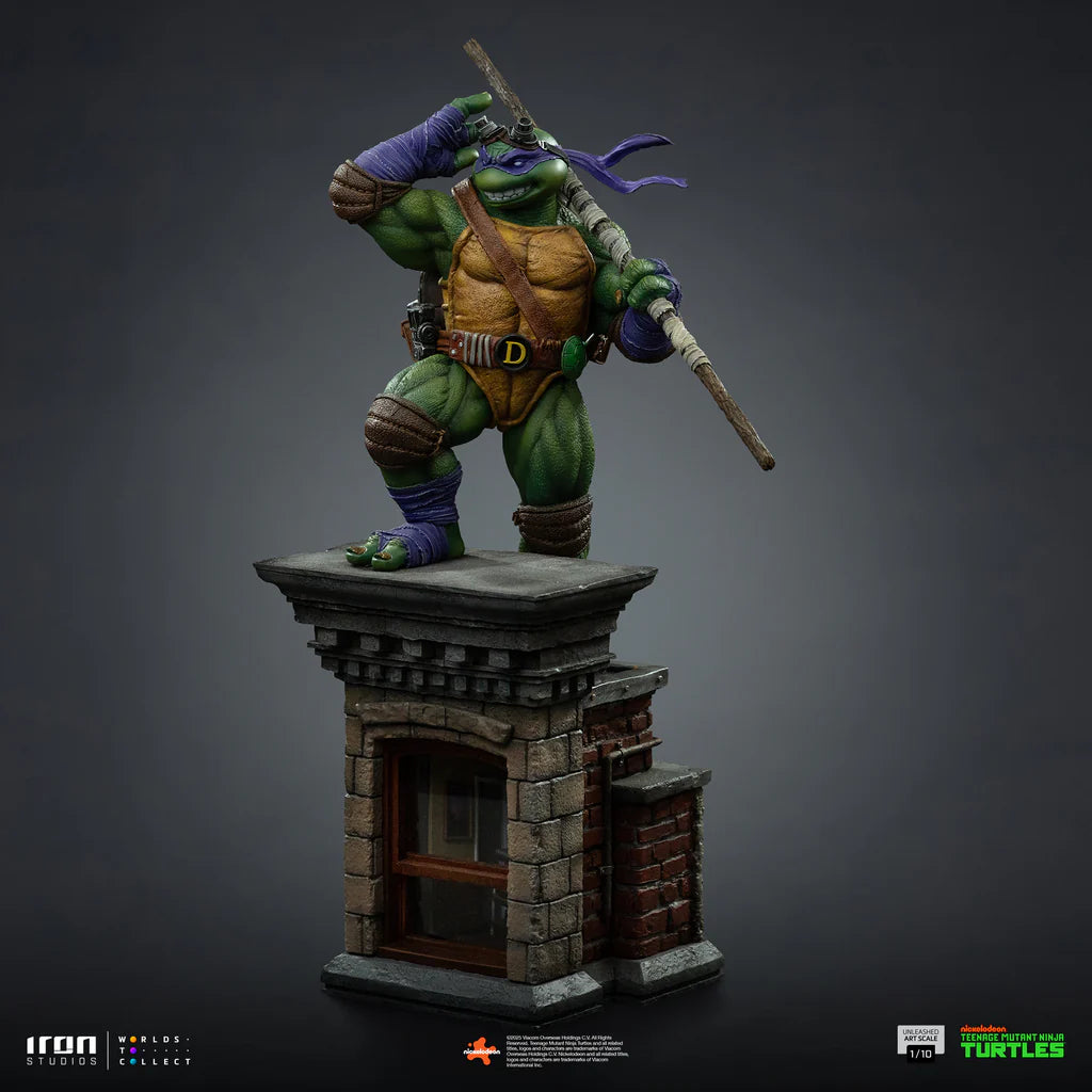 Teenage Mutant Ninja Turtles Donatello Unleashed Statue By Iron Studios
