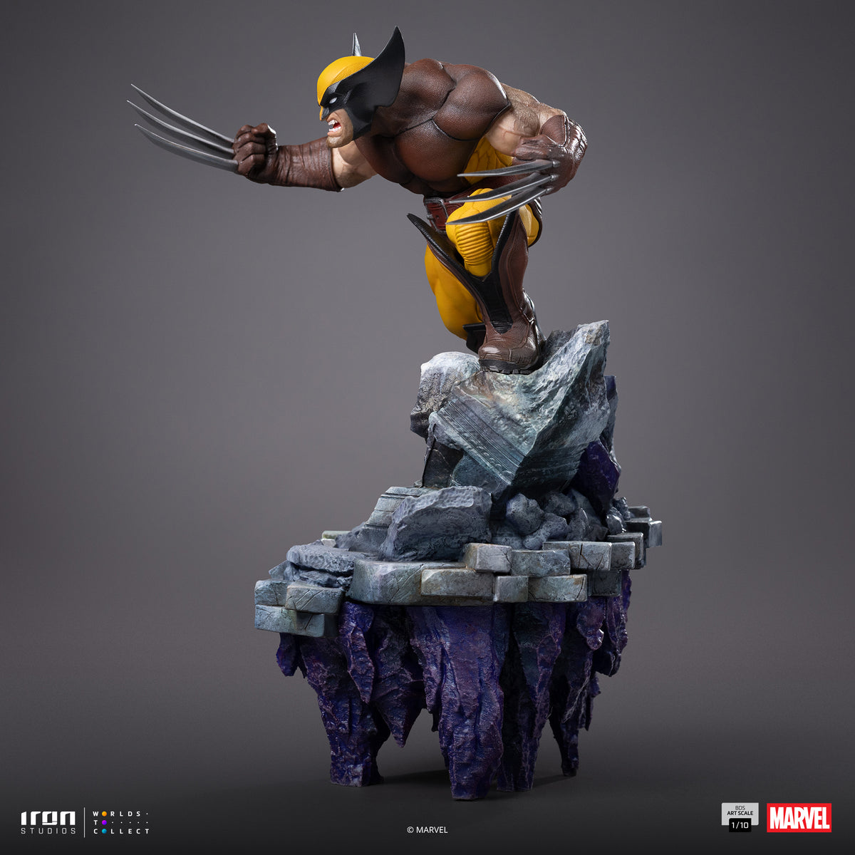 Wolverine Infinity Gauntlet Diorama BDS 1/10 Statue By Iron Studios