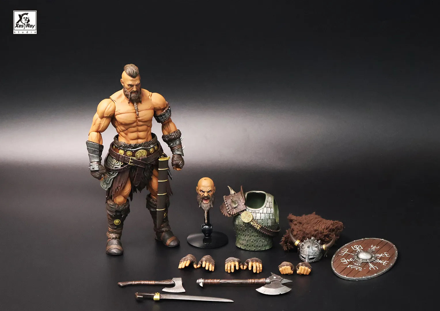 Fight For Glory Krimharth the Barbarian Mercenary Action Figure