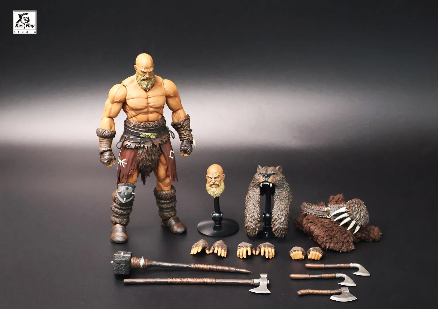 Fight For Glory Branthoc the Bear Head Action Figure