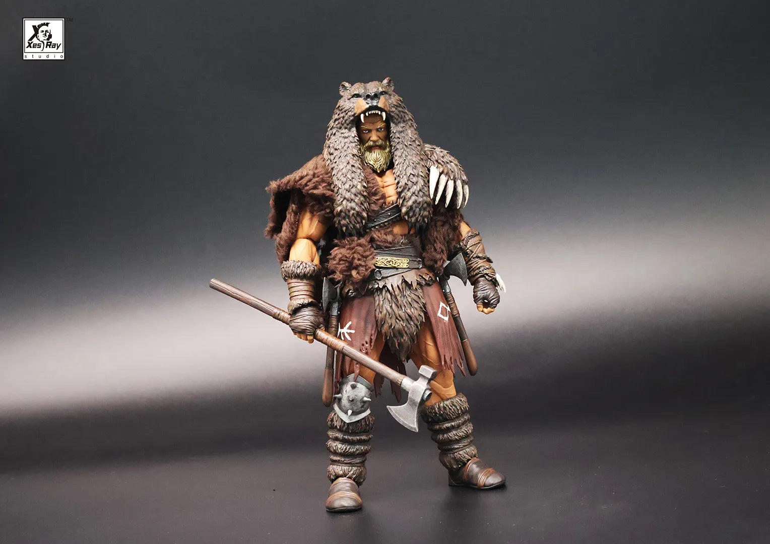 Fight For Glory Branthoc the Bear Head Action Figure