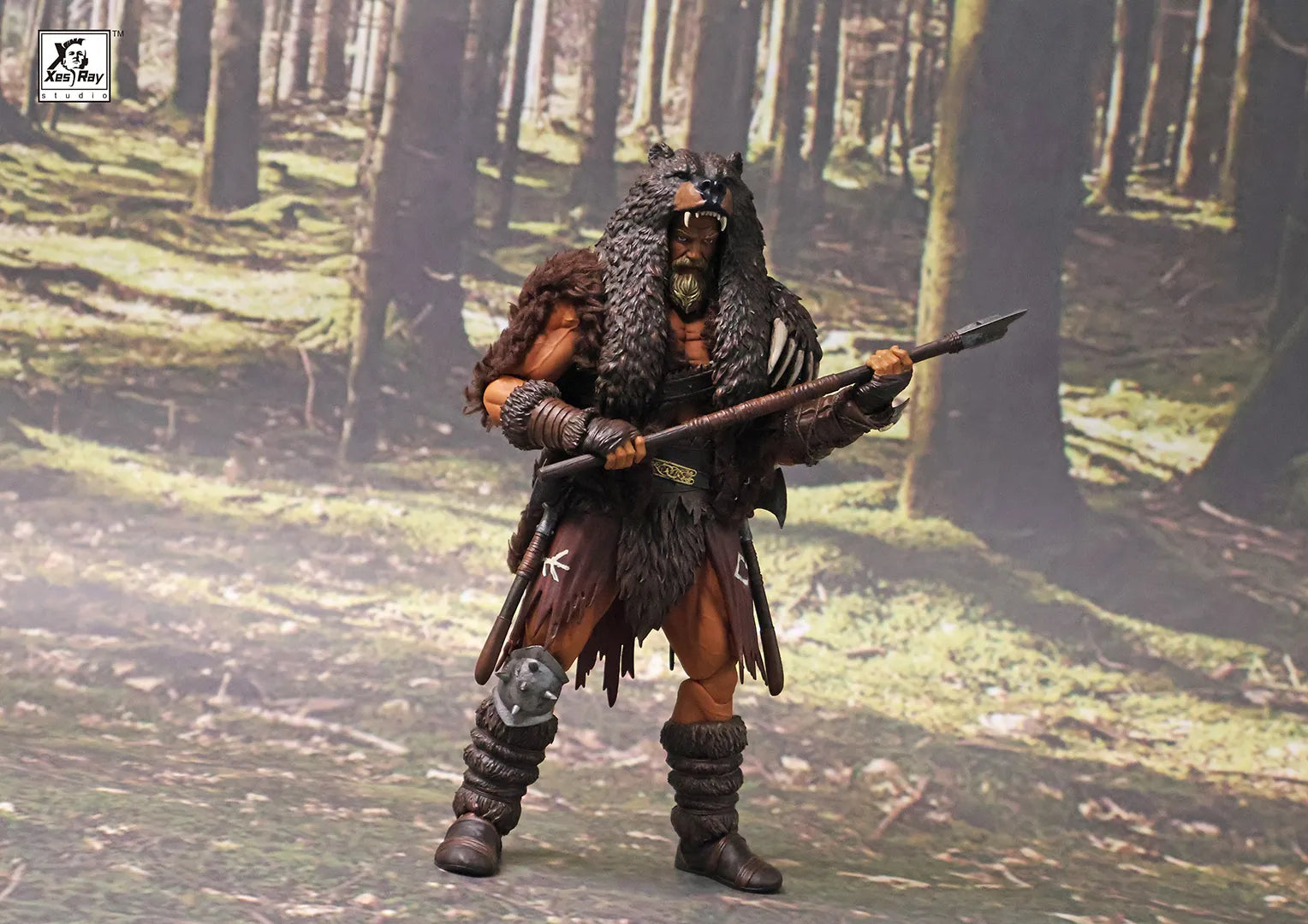 Fight For Glory Branthoc the Bear Head Action Figure