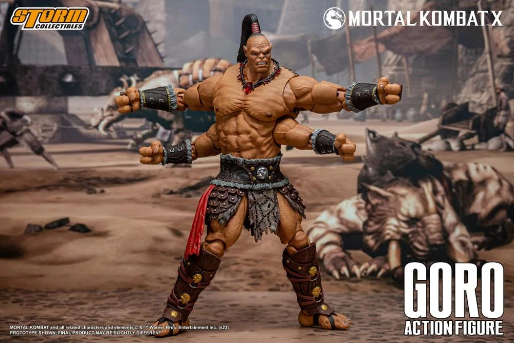 Mortal Kombat X Goro 1/12 Scale Action Figure by Storm Collectibles