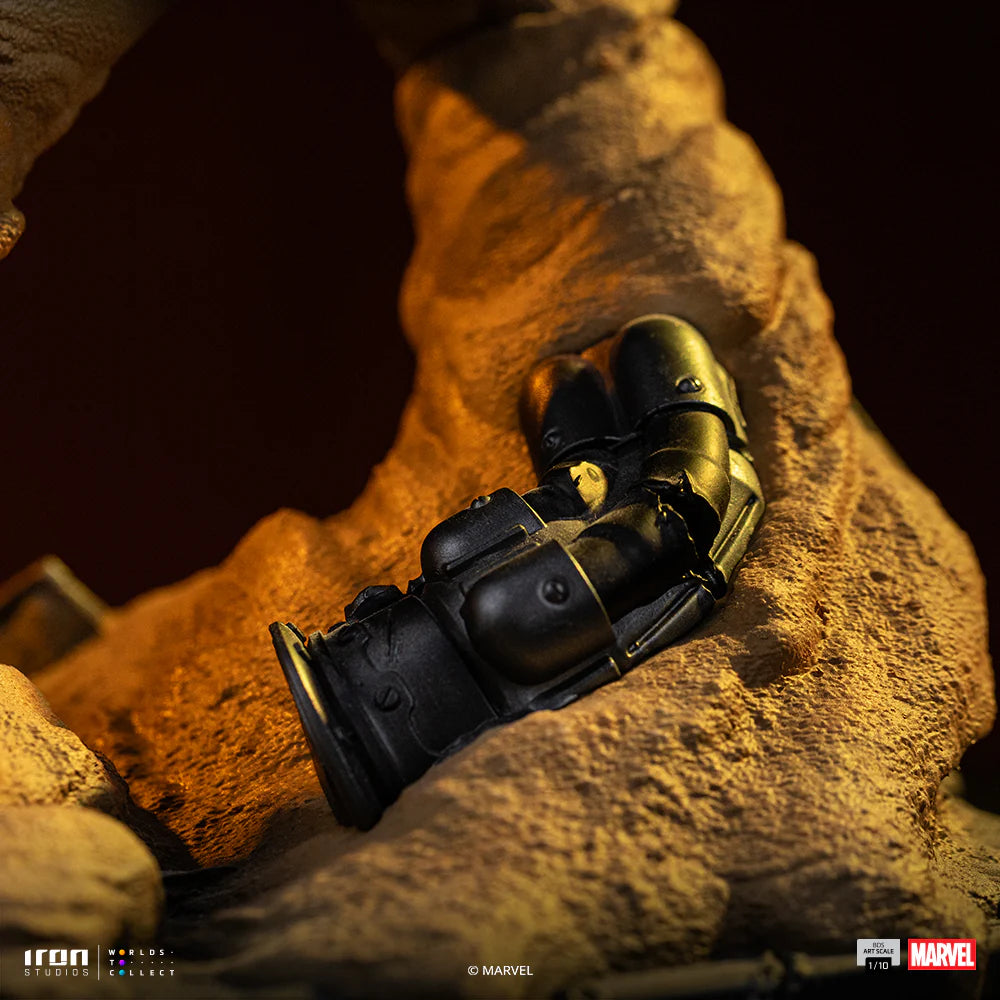 Sandman Spider-Man Vs Villains Diorama Statue By Iron Studios