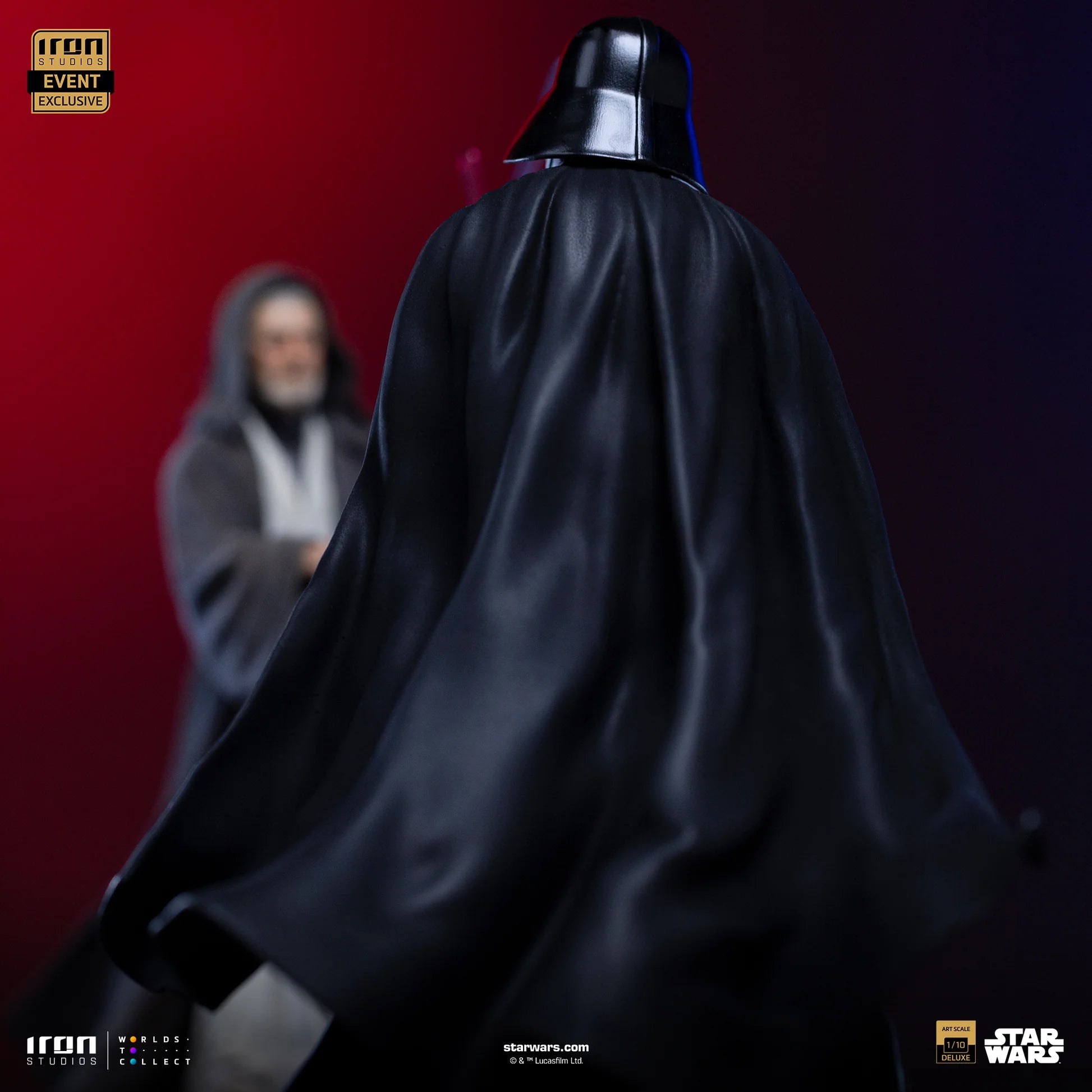 Darth Vader vs Obi-Wan Kenobi (CCXP Exclusive)Art Scale 1/10 By Iron Studios
