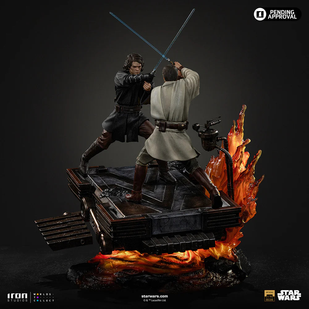 Anakin vs Obi-Wan (Revenge of the Sith 20th Years Anniversary) Statue by Iron Studios