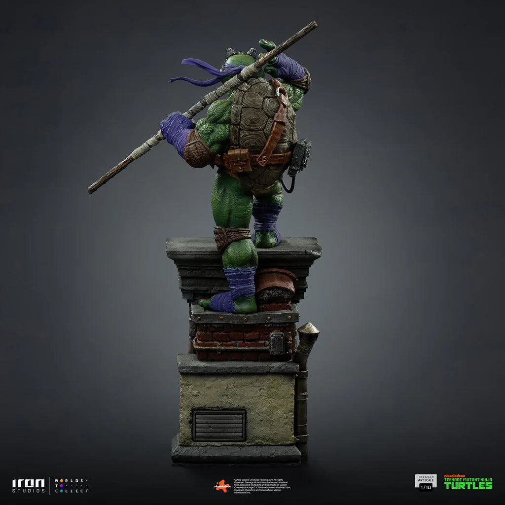 Teenage Mutant Ninja Turtles Donatello Unleashed Statue By Iron Studios
