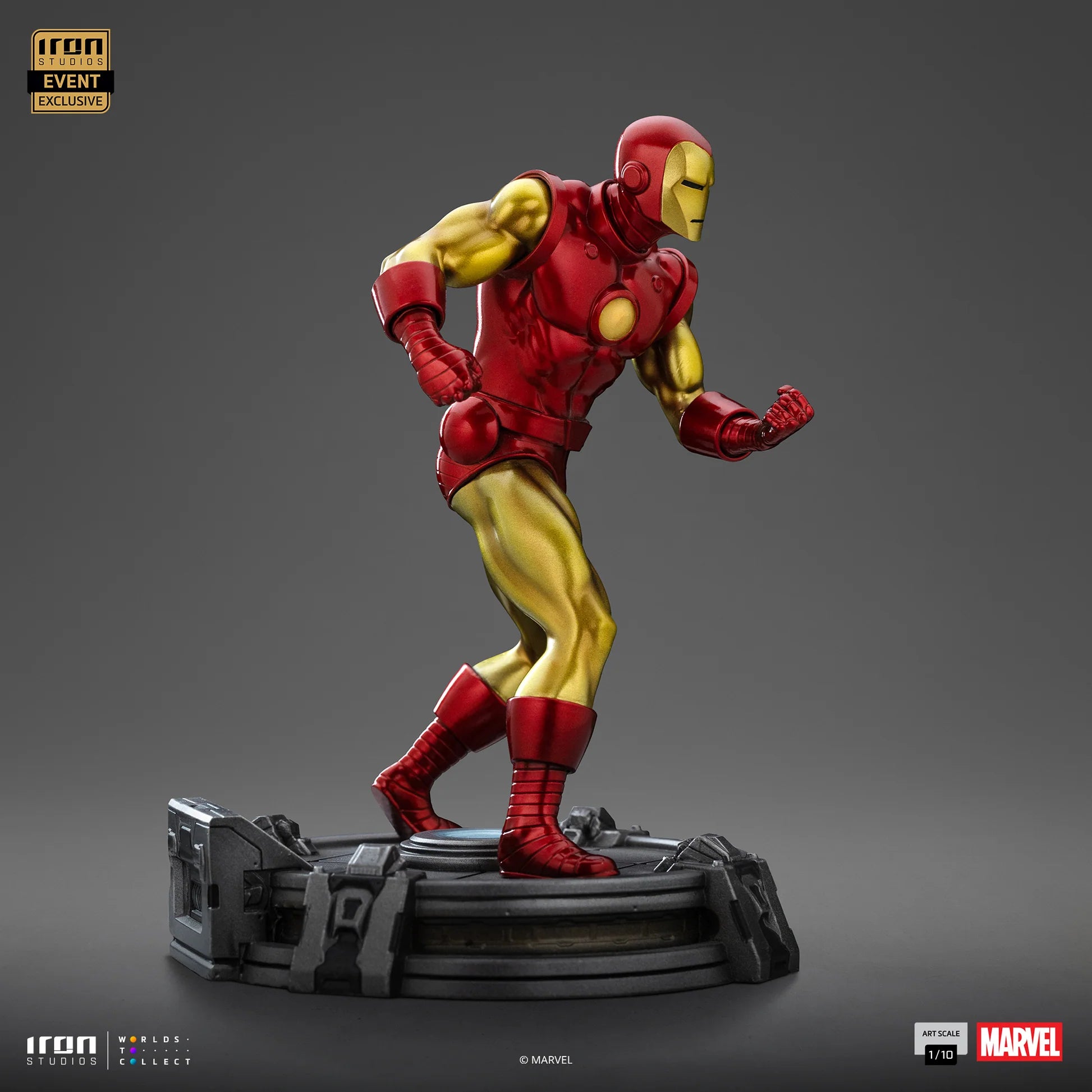 Iron Man (CCXP Event Exclusive 2025) Marvel Comics Art Scale 1/10 By Iron Studios