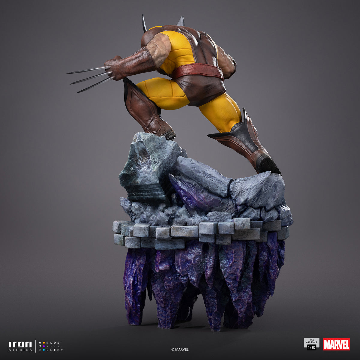 Wolverine Infinity Gauntlet Diorama BDS 1/10 Statue By Iron Studios