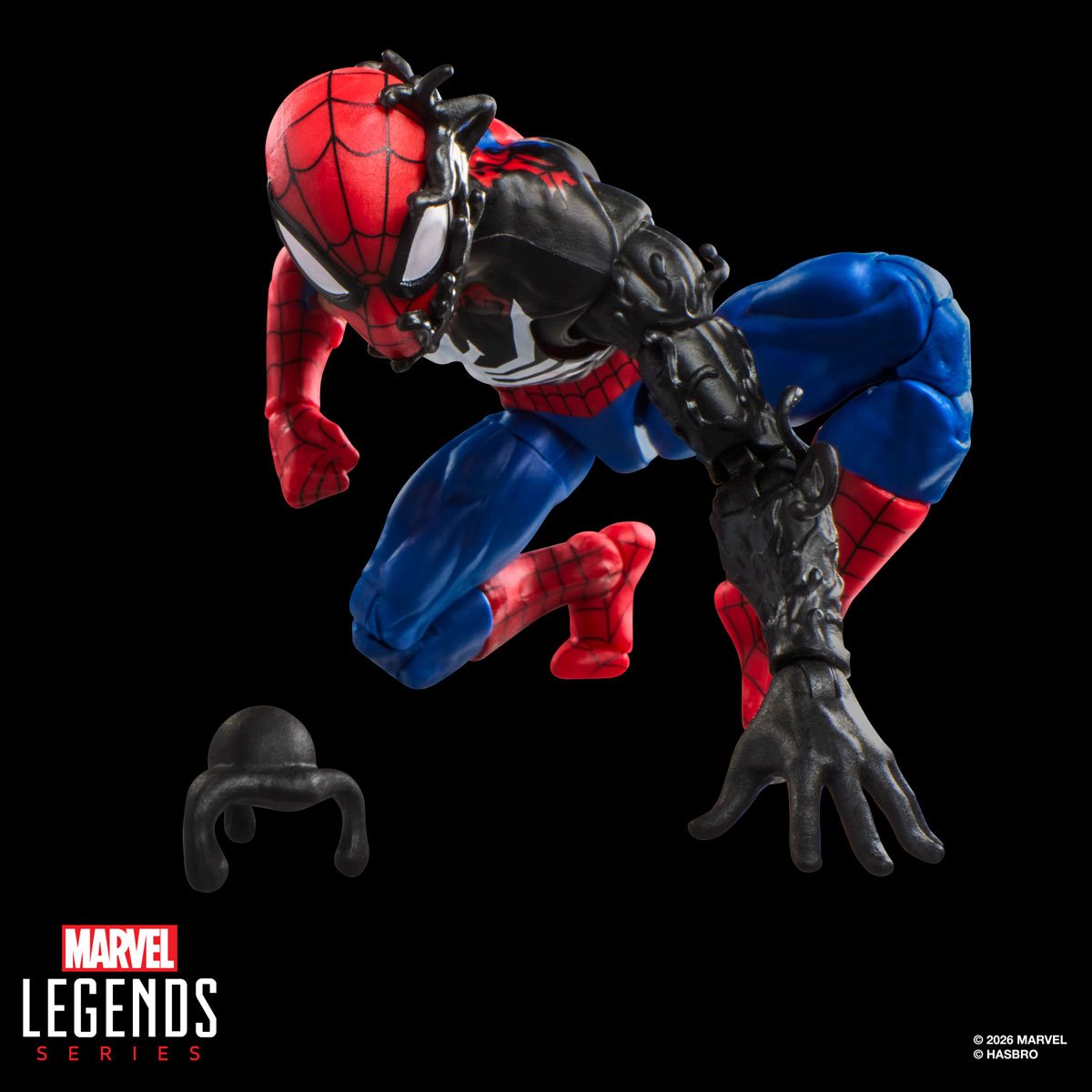 Secret Wars Marvel Legends Series Spider-Man (Alien Costume) Action Figure
