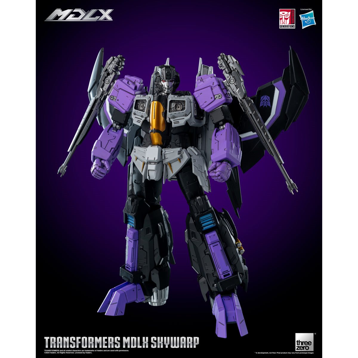 Transformers MDLX Skywarp By Threezero