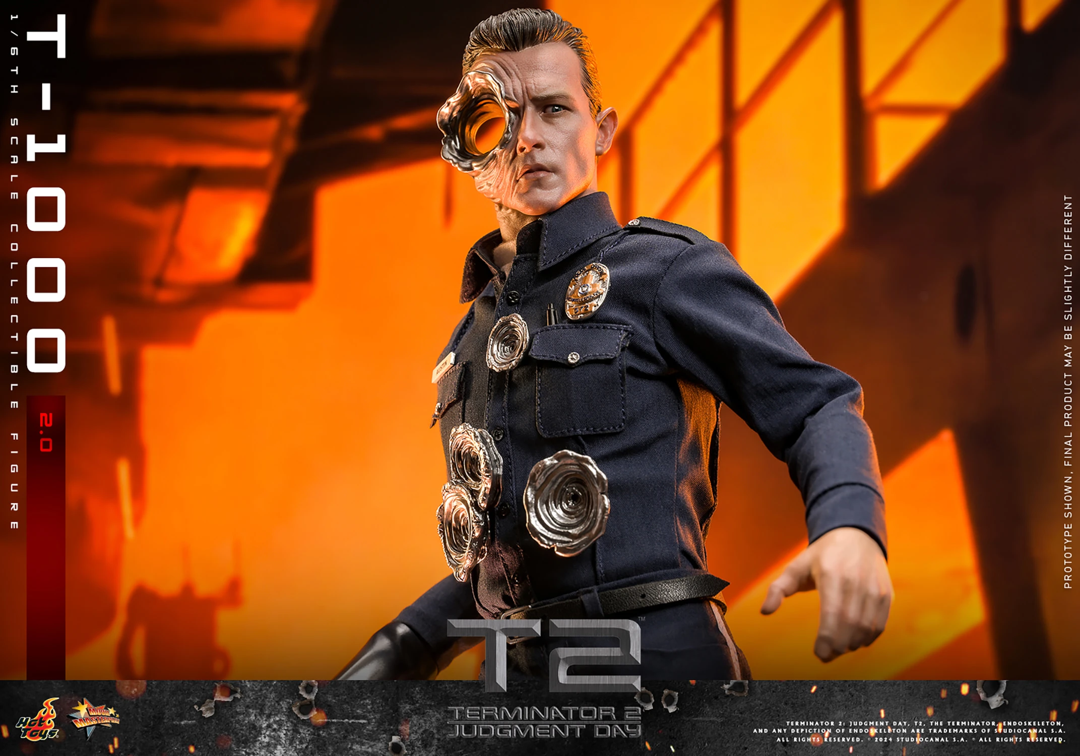 T-1000 (2.0) Sixth Scale Figure by Hot Toys