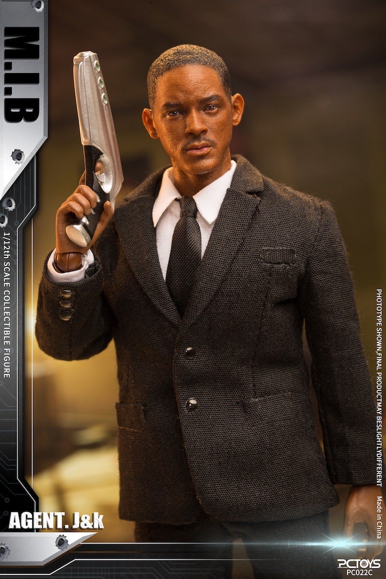 1/12 Scale M.I.B - Agent J and K Figure Set by PC Toys