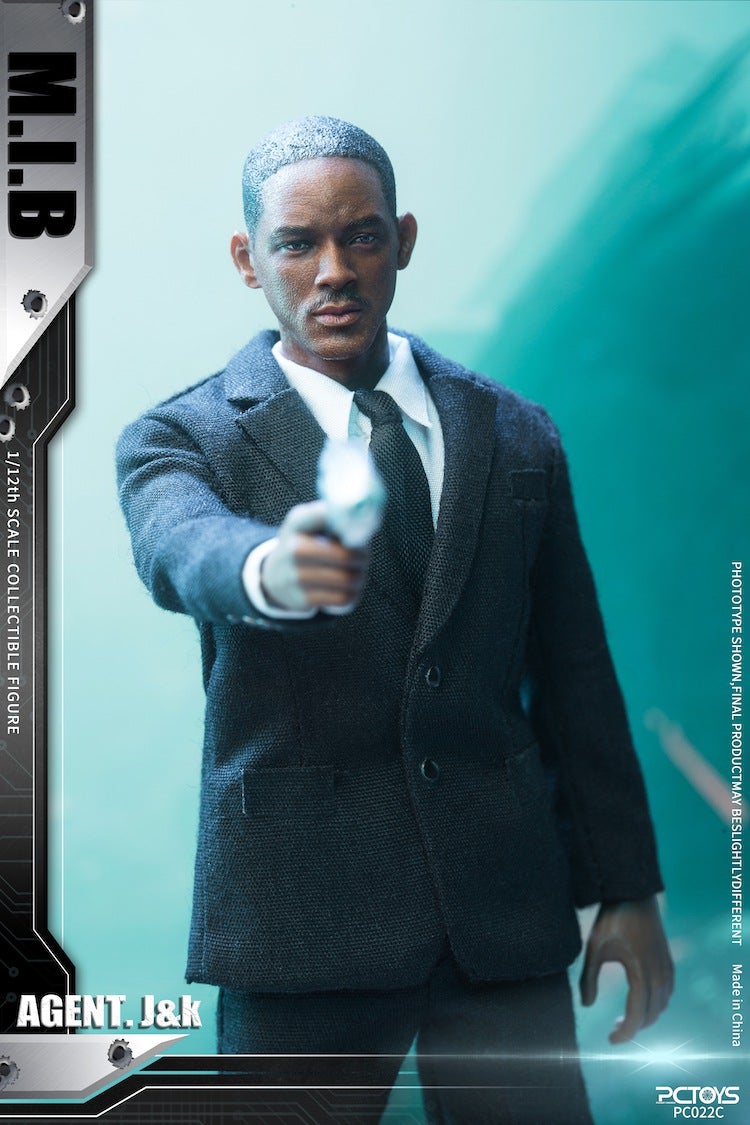 1/12 Scale M.I.B - Agent J and K Figure Set by PC Toys