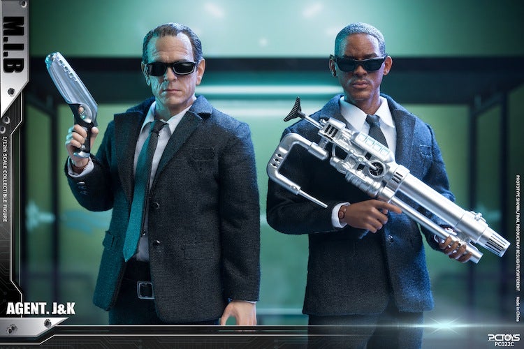 1/12 Scale M.I.B - Agent J and K Figure Set by PC Toys