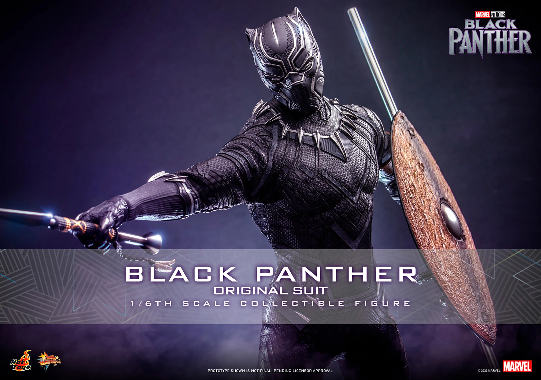 Black Panther (Original Suit) Sixth Scale Figure by Hot Toys