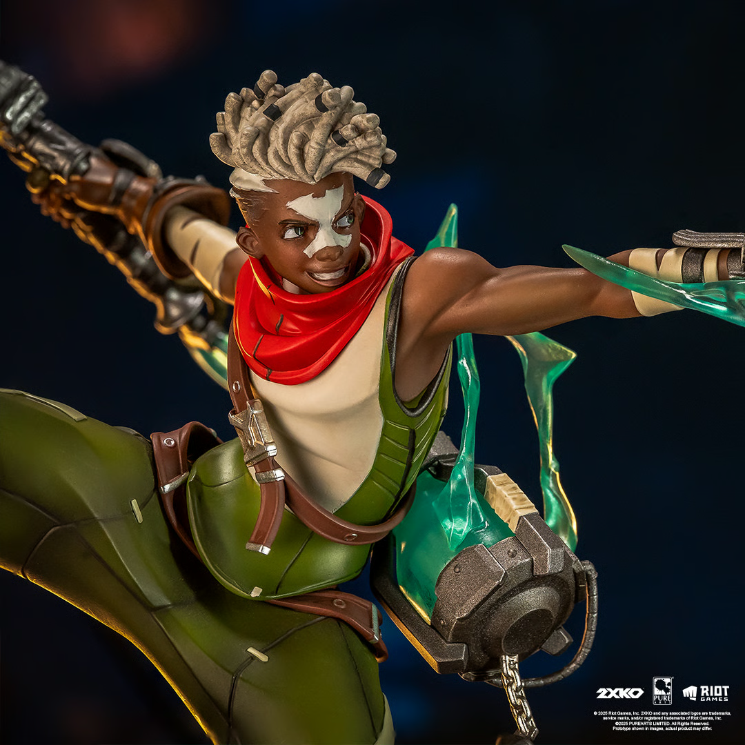 2XKO Ekko and Ahri Diorama Statue by PureArts