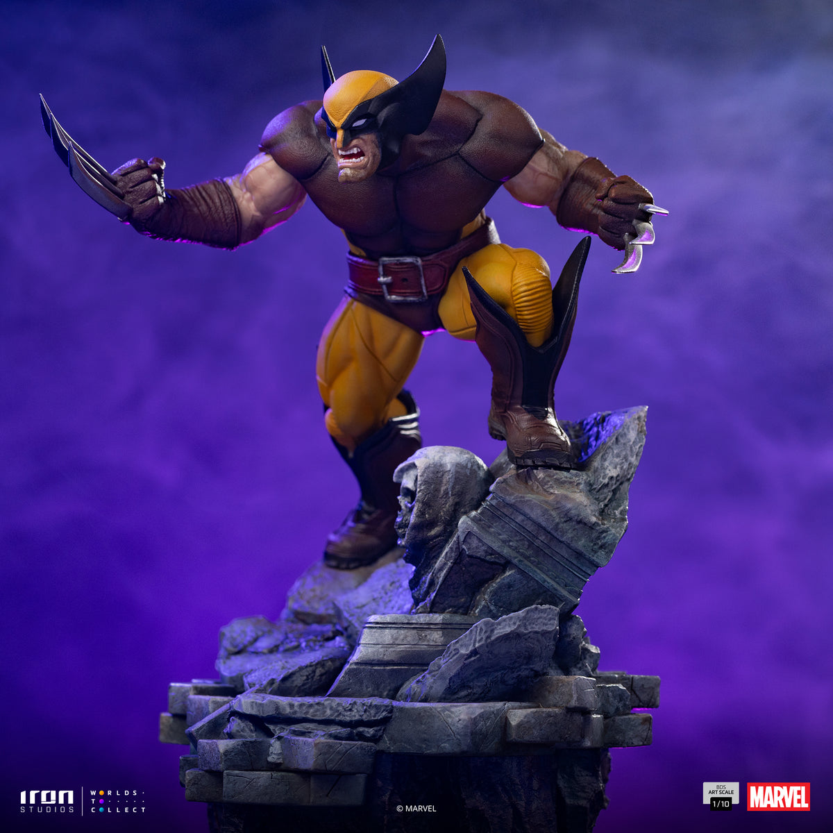 Wolverine Infinity Gauntlet Diorama BDS 1/10 Statue By Iron Studios