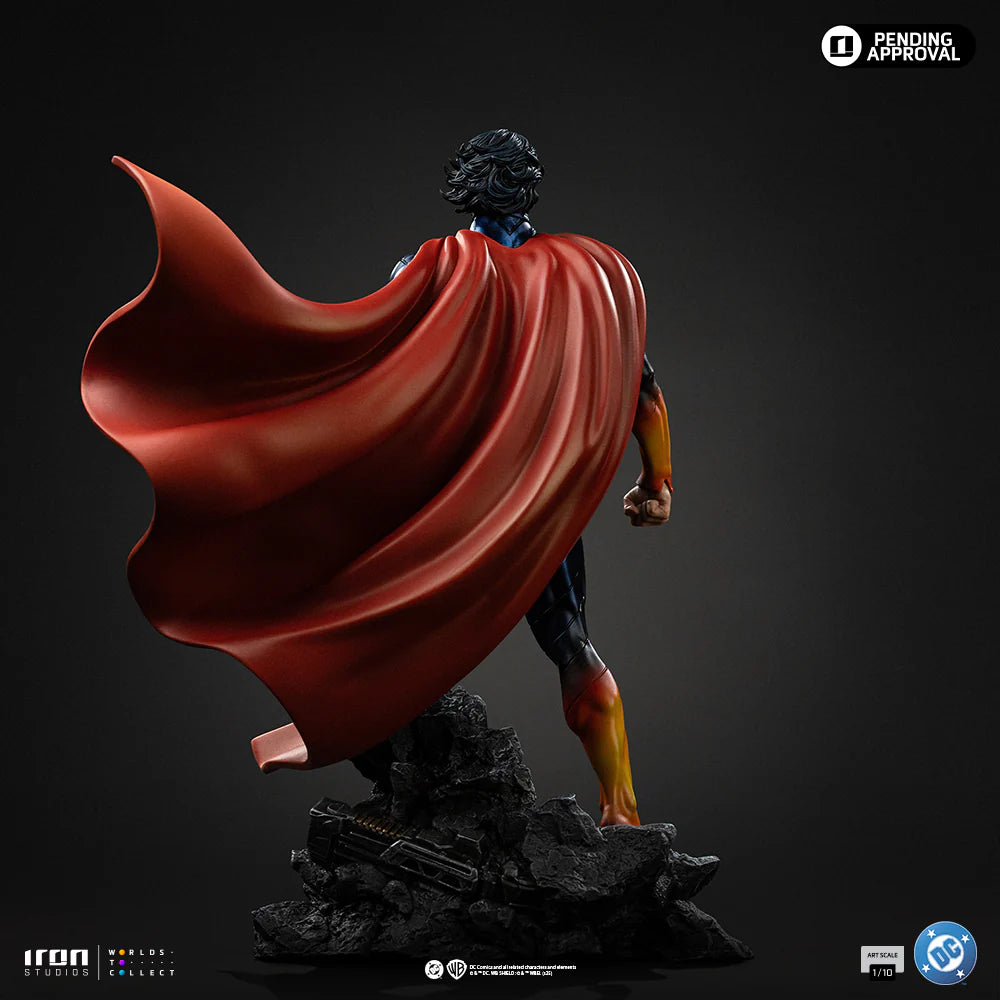 DC Comics Superman Absolute Art Scale By Iron Studios