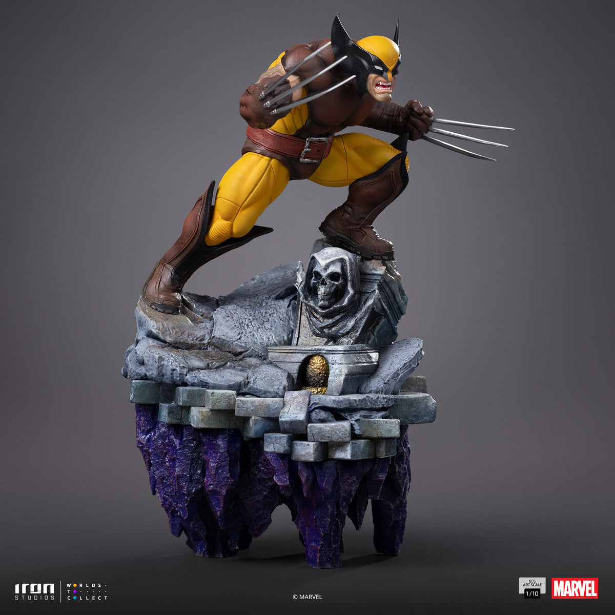 Wolverine Infinity Gauntlet Diorama BDS 1/10 Statue By Iron Studios