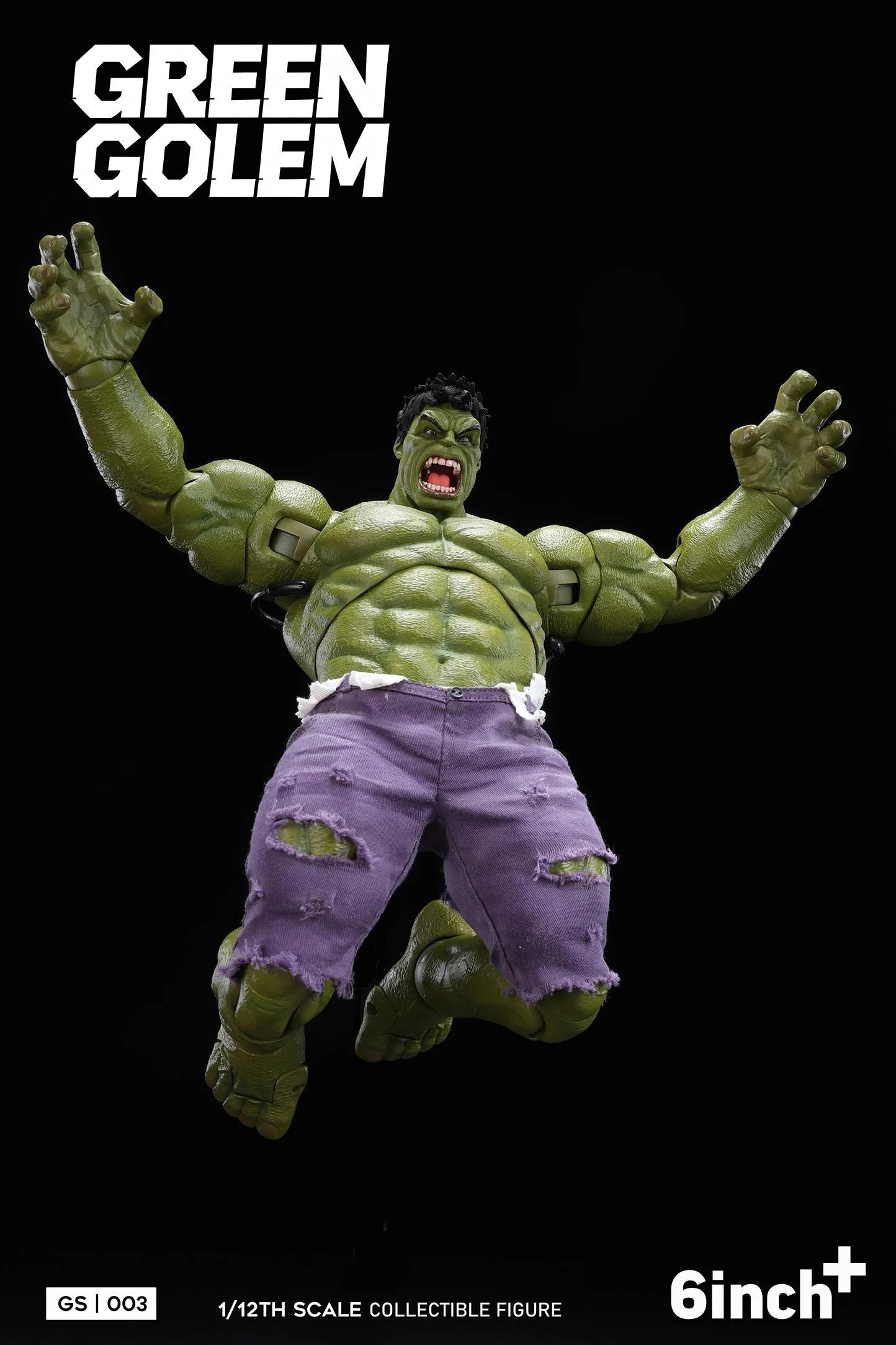 6inch Plus Green Golem 1/12 Action Figure