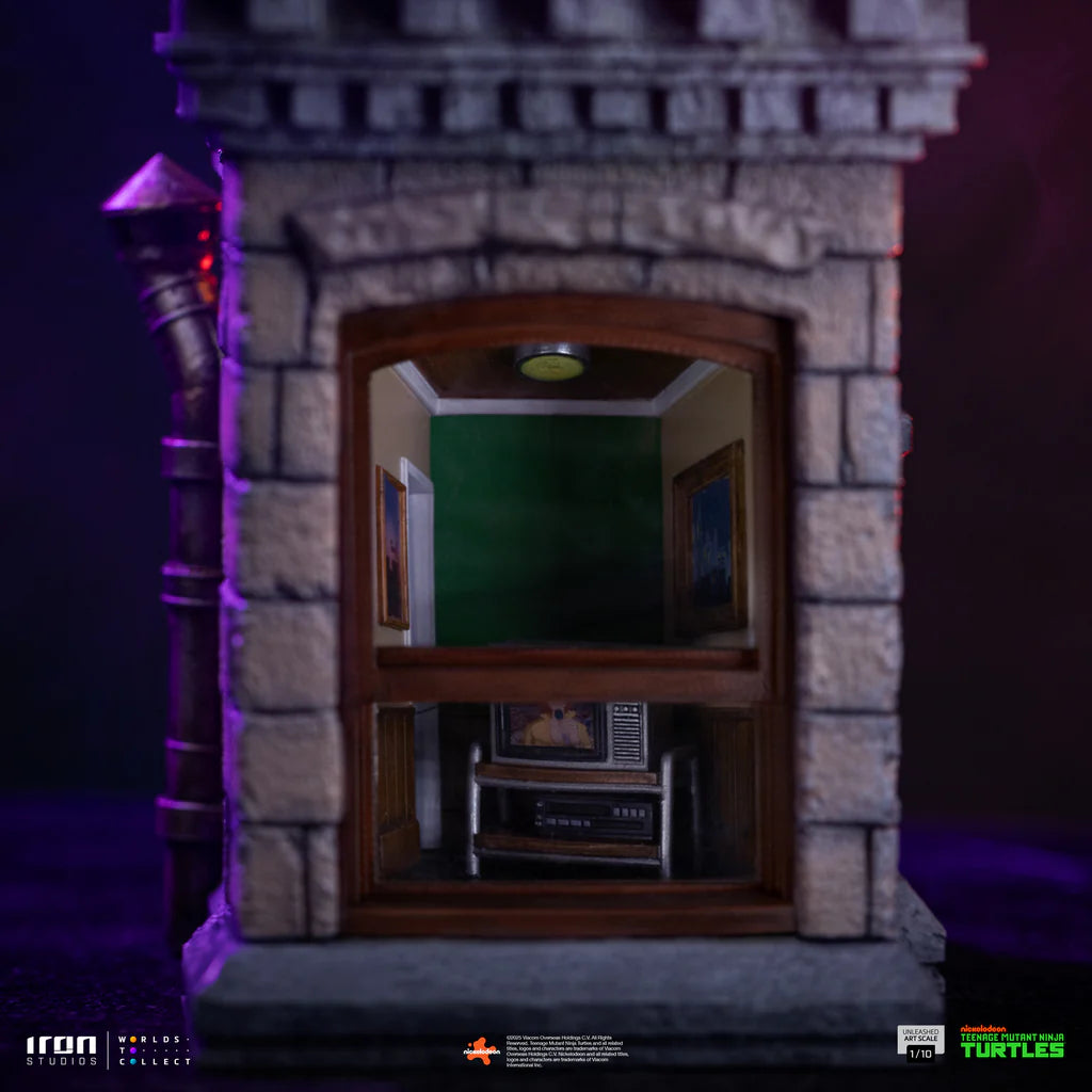 Teenage Mutant Ninja Turtles Donatello Unleashed Statue By Iron Studios