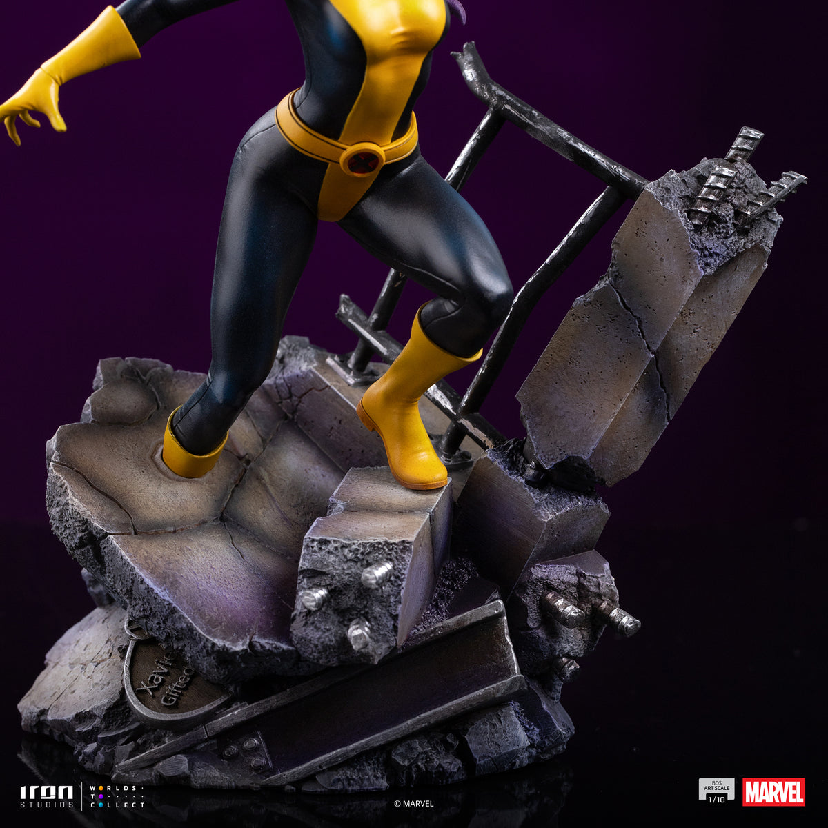 Kitty Pride & Lockheed - X-Men Comics BDS 1/10 Statue By Iron Studios