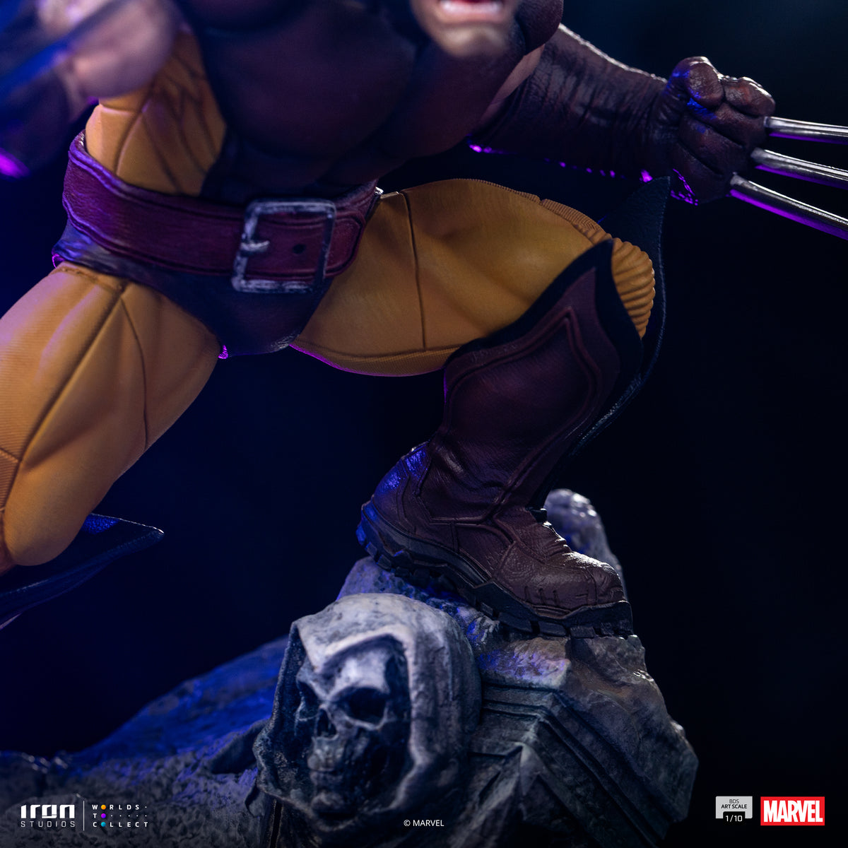 Wolverine Infinity Gauntlet Diorama BDS 1/10 Statue By Iron Studios
