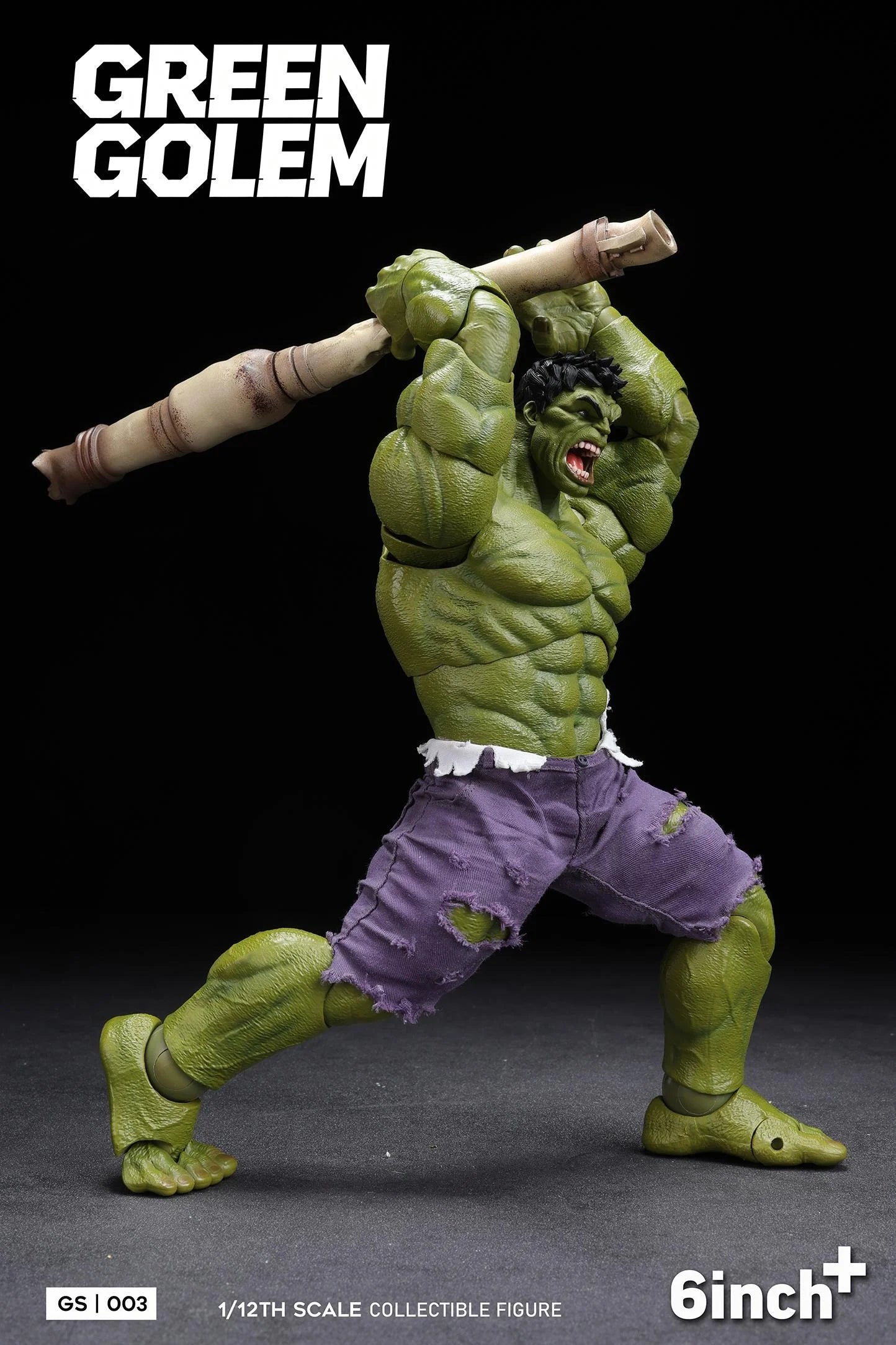6inch Plus Green Golem 1/12 Action Figure