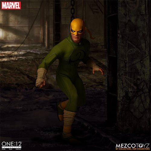 Iron Fist One:12 Collective Action Figure By Mezco