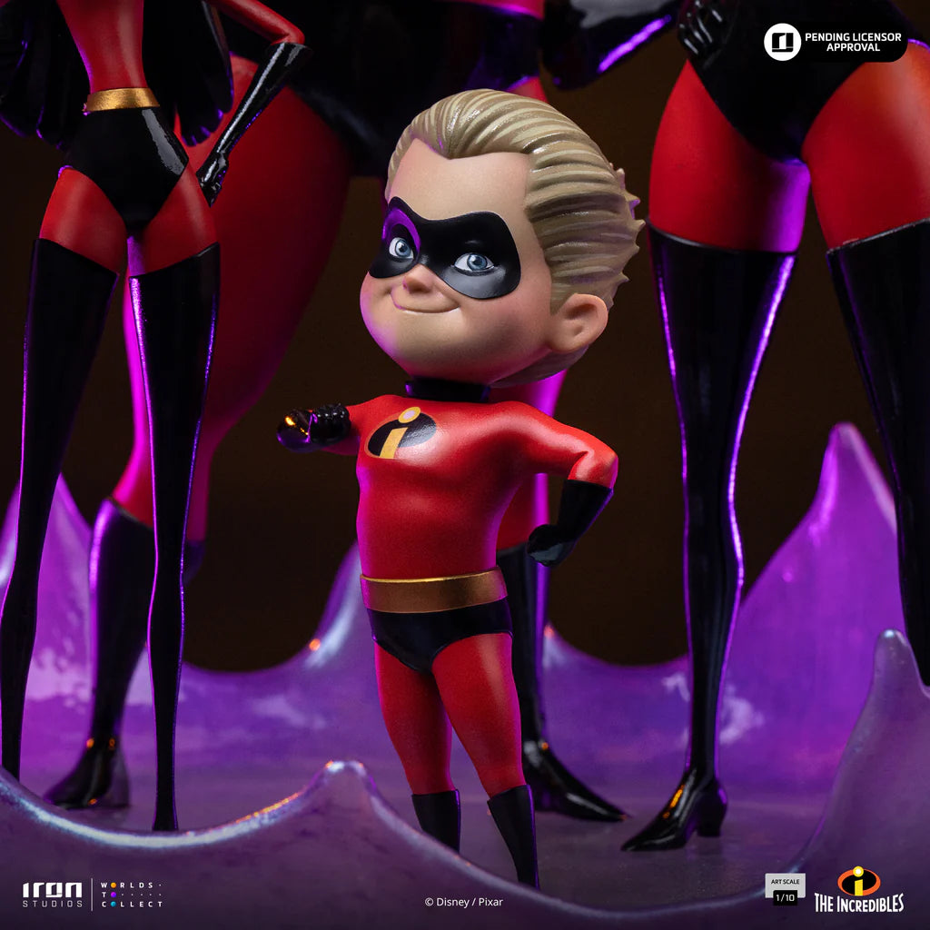 The Incredibles Diorama Statue By Iron Studios