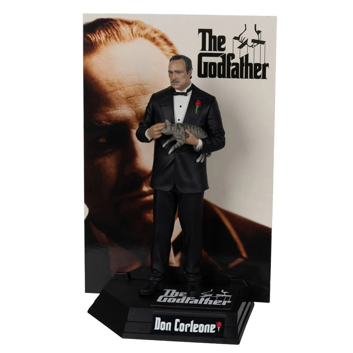 Movie Maniacs The Godfather Don Corleone Posed Figure