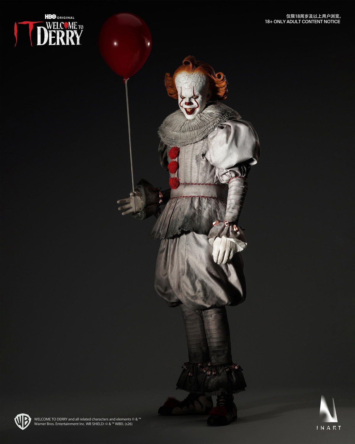 IT: Welcome to Derry Season 1 - Pennywise 1/6 Figure by INART