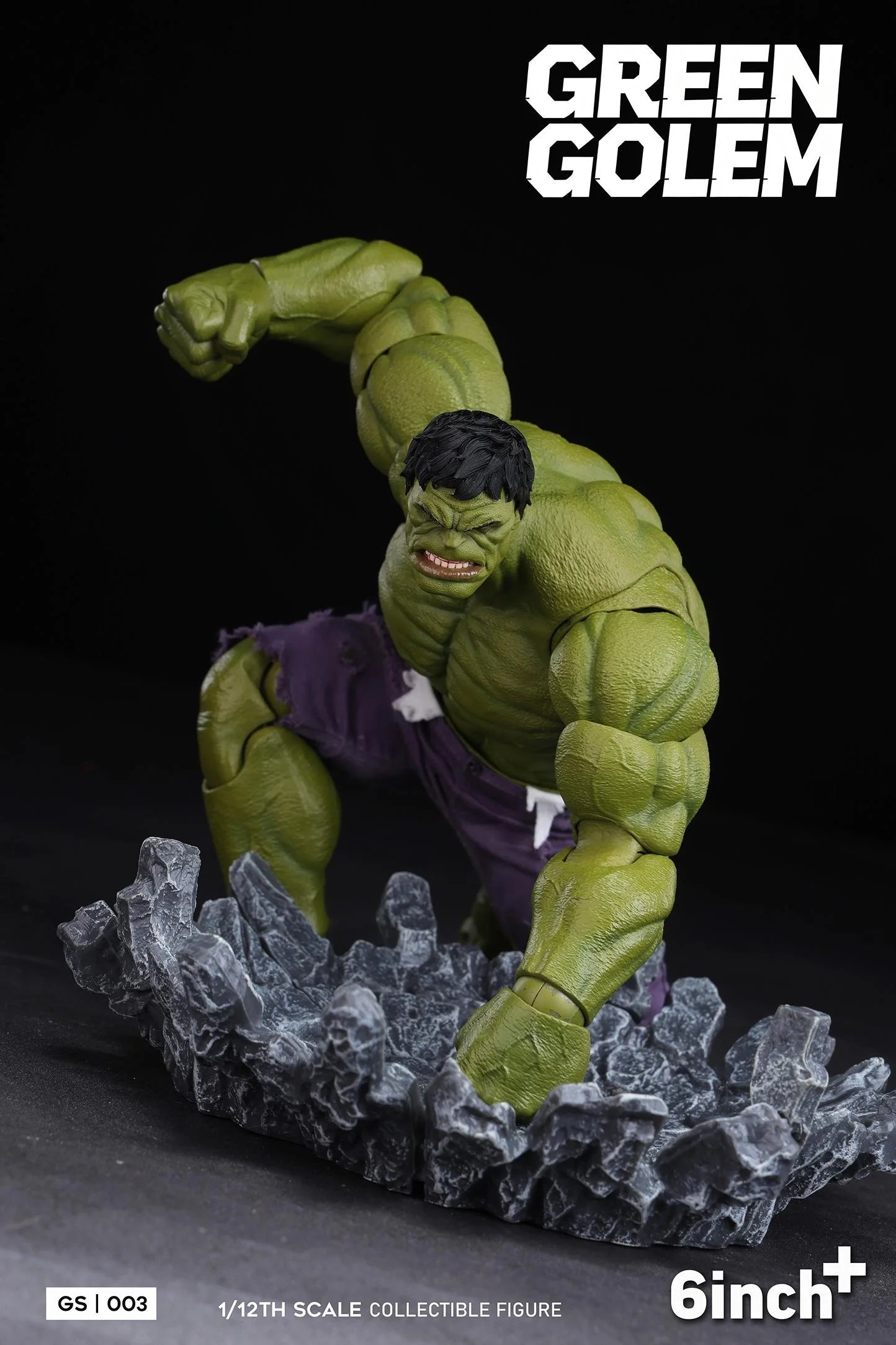 6inch Plus Green Golem 1/12 Action Figure