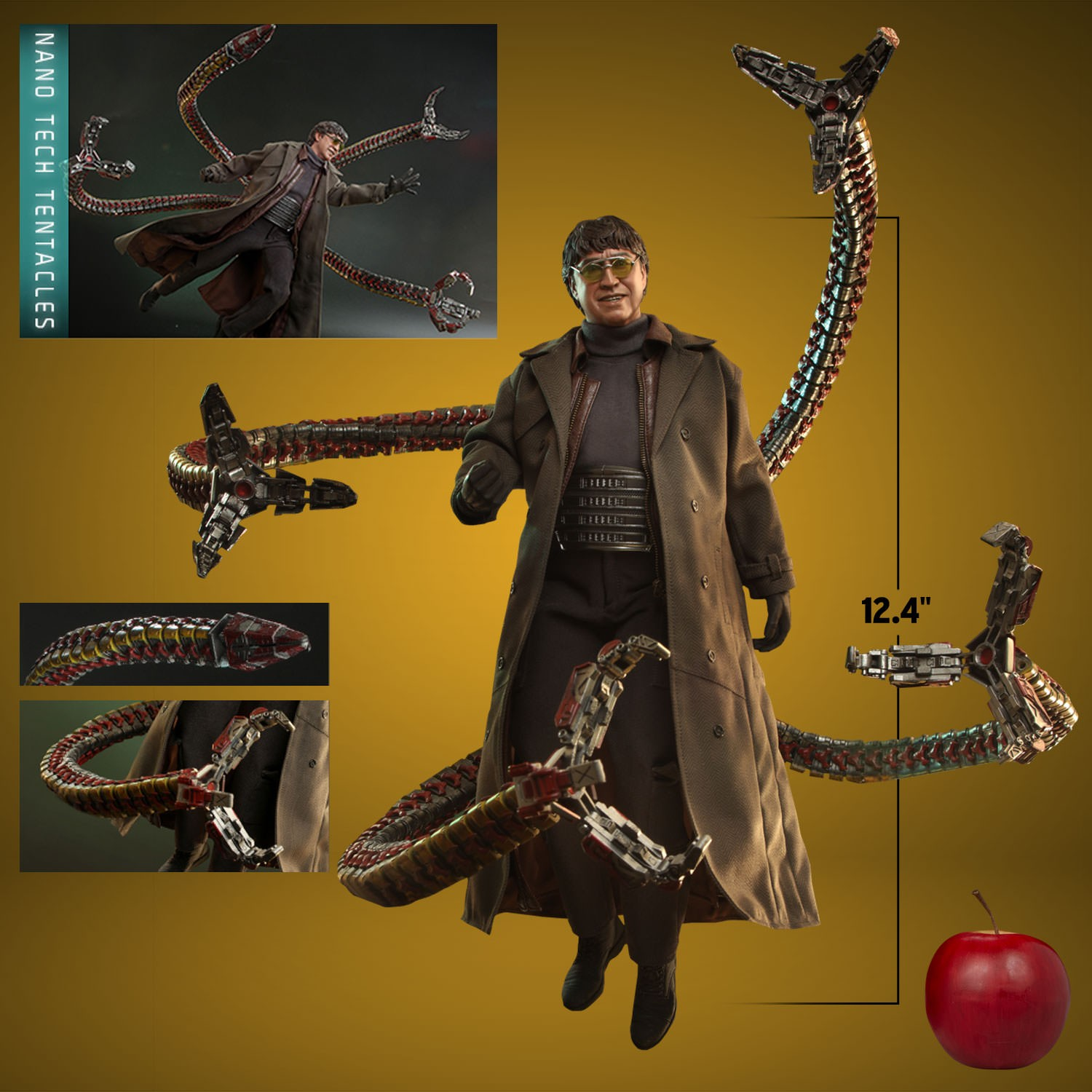 DOC OCK (DELUXE VERSION) Sixth Scale Figure by Hot Toys