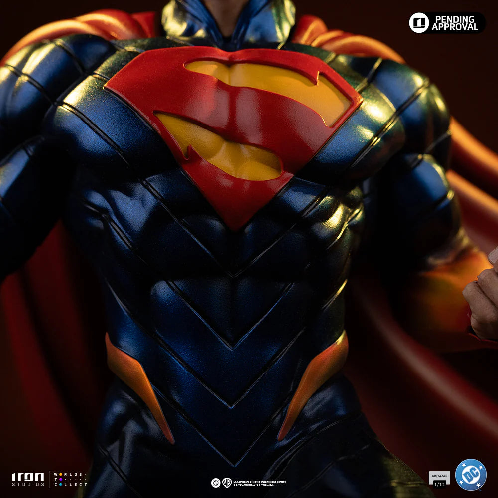 DC Comics Superman Absolute Art Scale By Iron Studios