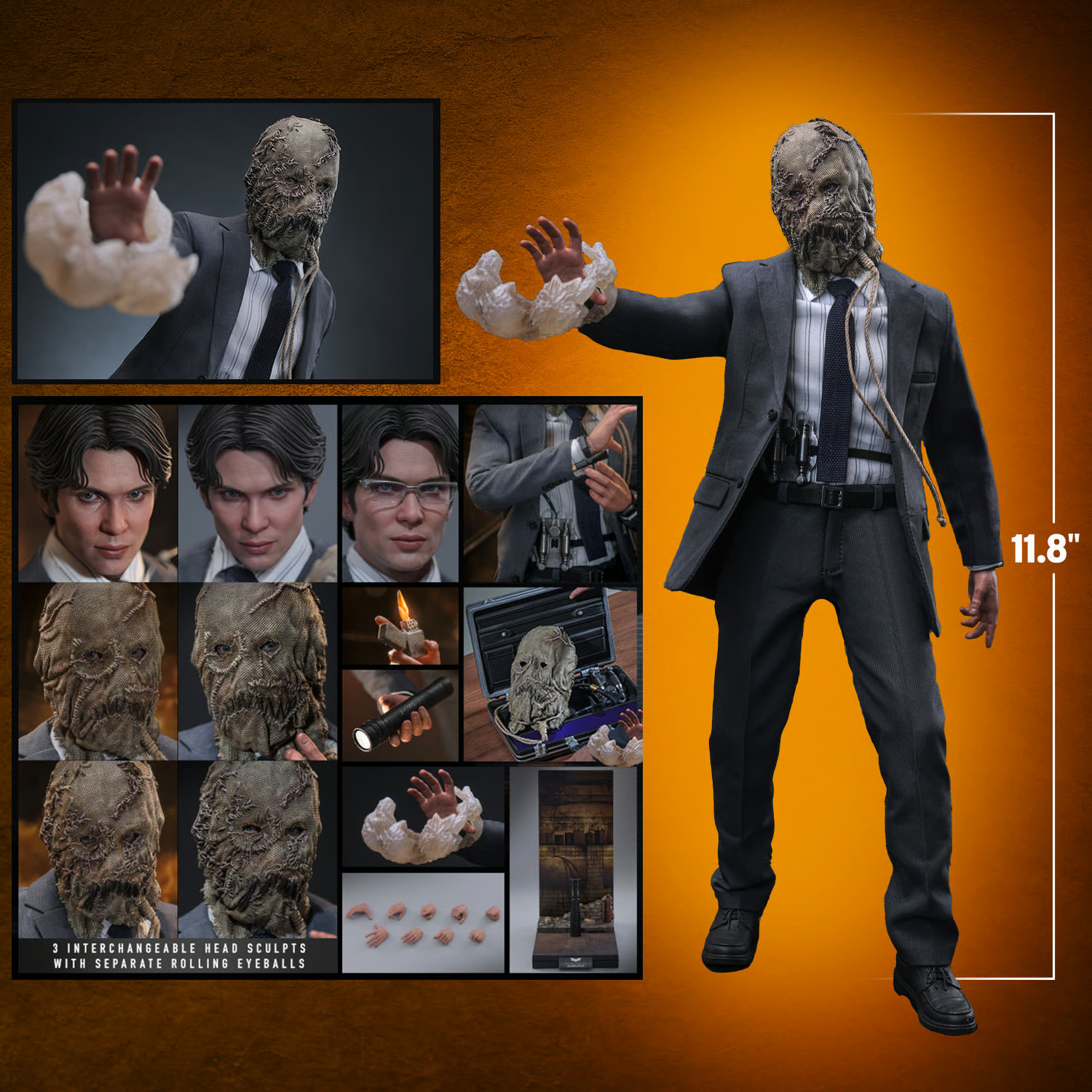 Scarecrow (2.0) Sixth Scale Figure by Hot Toys