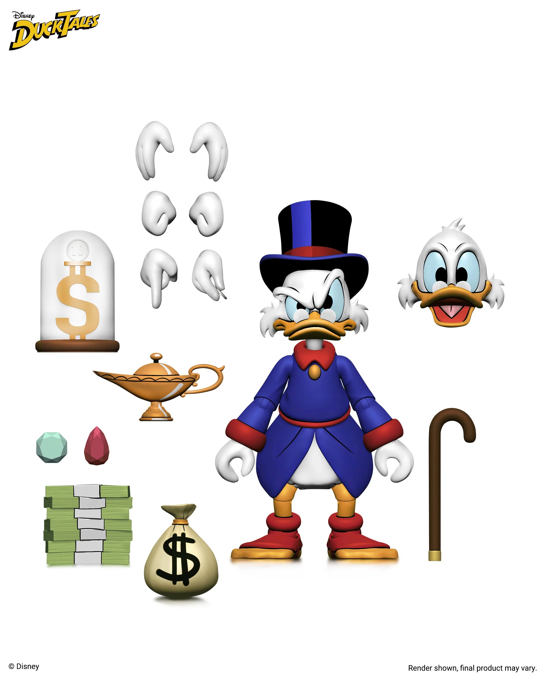 Disney’s DuckTales Ultimate Scrooge McDuck 7” Scale Action Figure