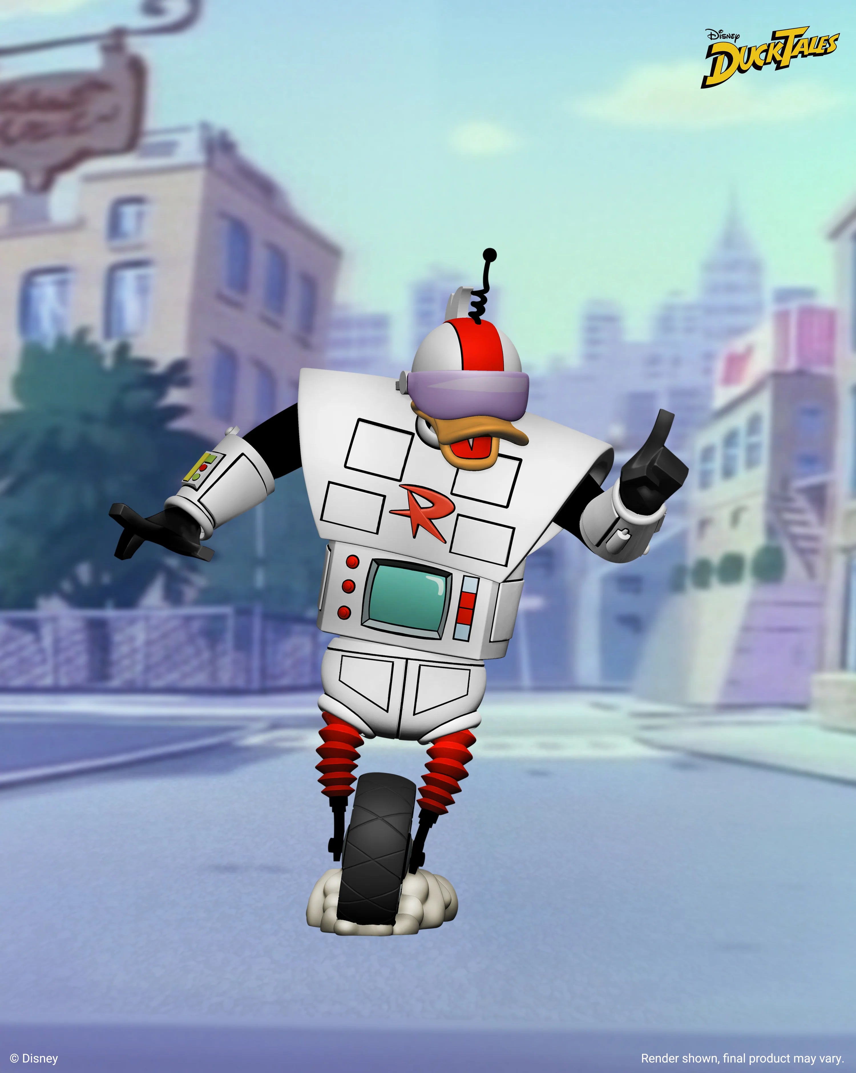 Disney’s DuckTales Ultimate Gizmoduck 7” Scale Action Figure