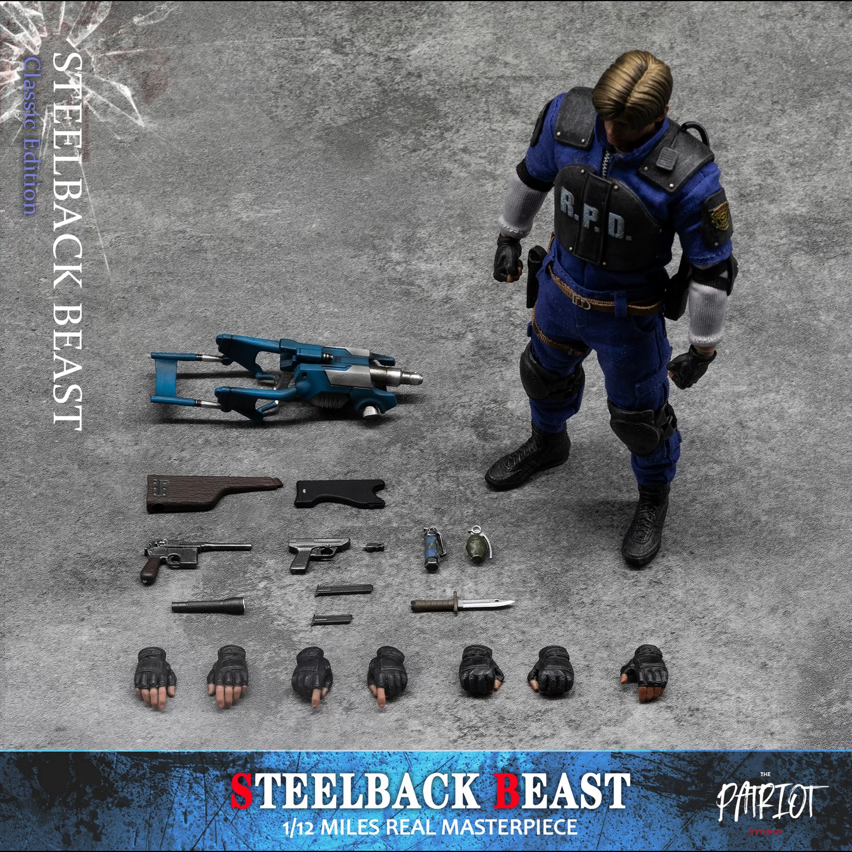 Steelback Beast Classical Edition Action Figure By Patriot Studio