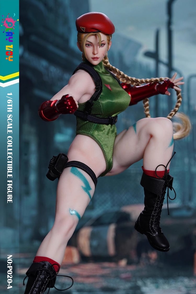 Play Toy Fighting Girl Cammy 1/6 Scale Figure