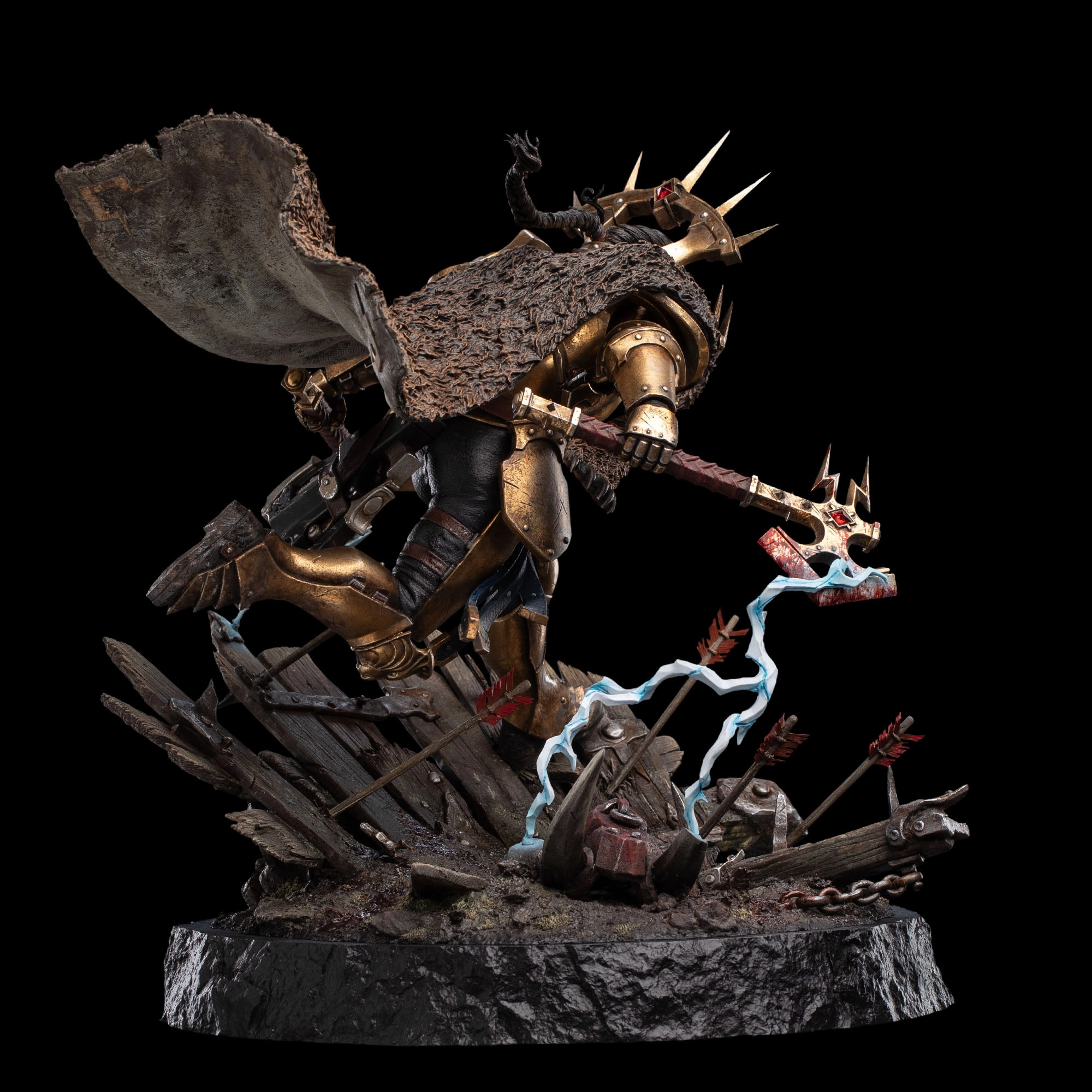 Warhammer Age of Sigmar Neave Blacktalon The God-King's Assassin Statue by Weta