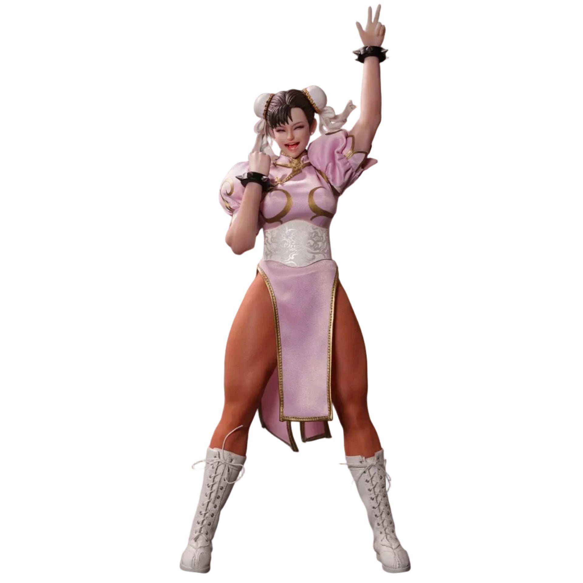 PLAY TOY Fighting Goddess Pink Ver. Street Fighter Chun-Li Action Figure