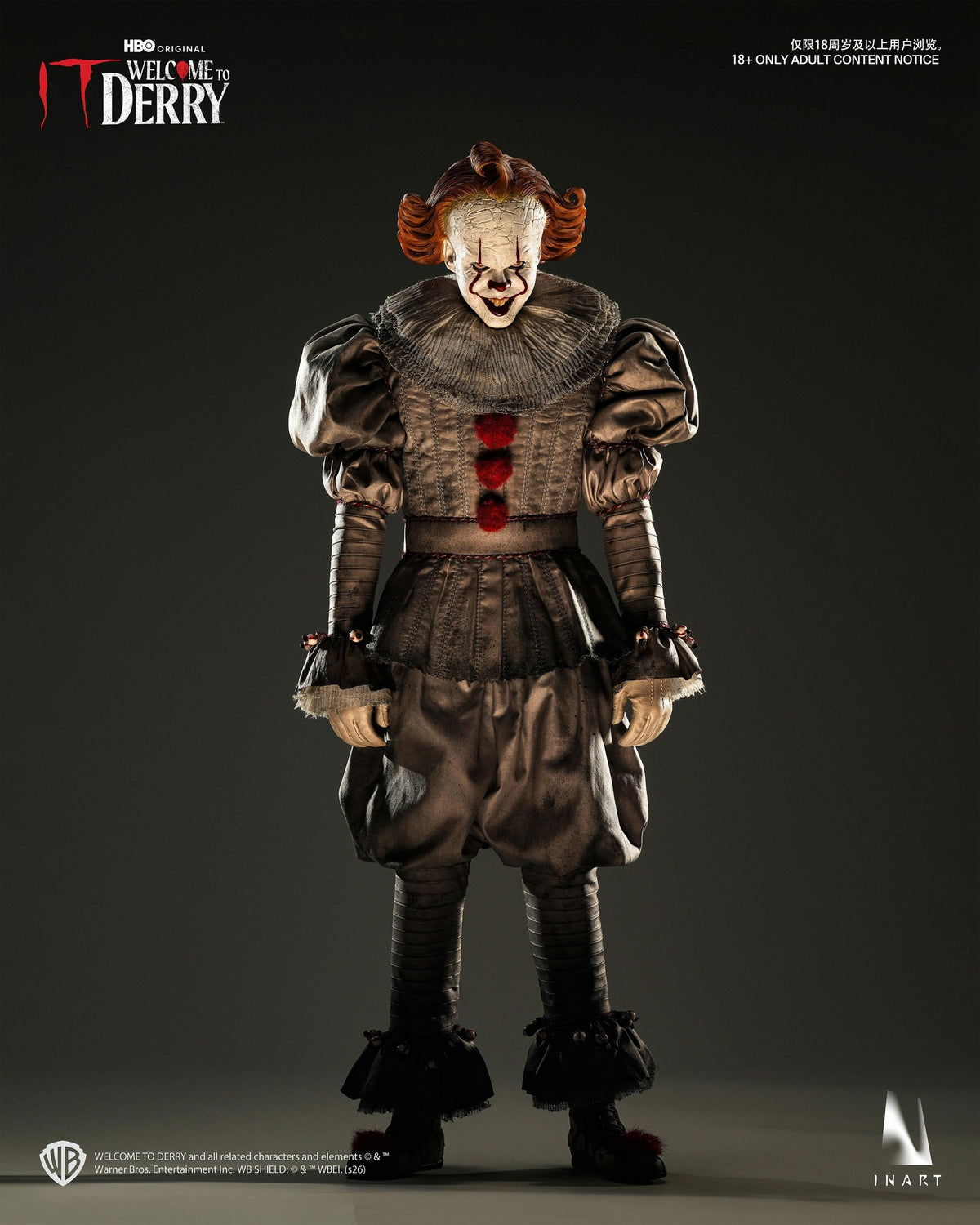 IT: Welcome to Derry Season 1 - Pennywise 1/6 Figure by INART