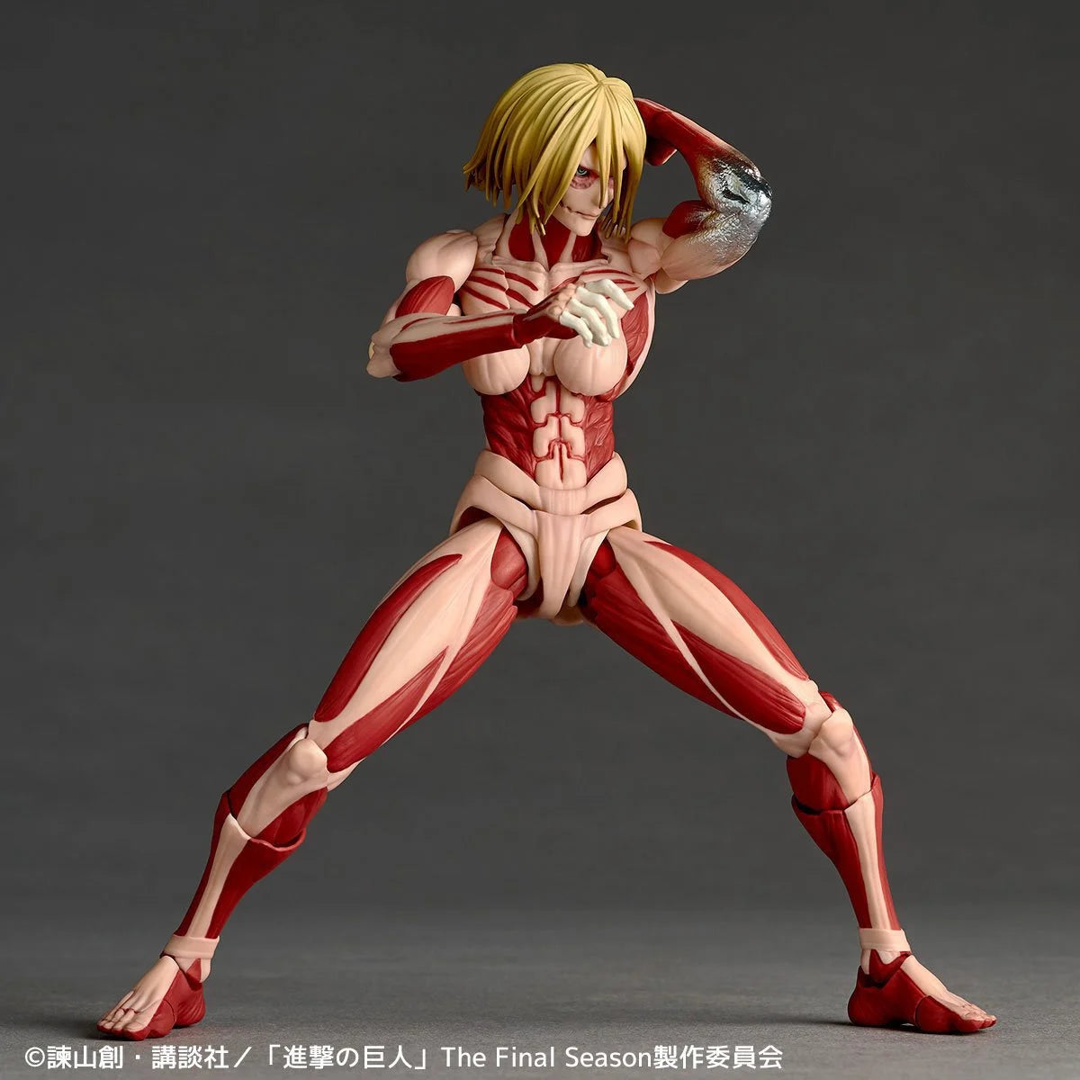 Attack on Titan Female Titan AF Revoltech Amazing Yamaguchi Action Figure