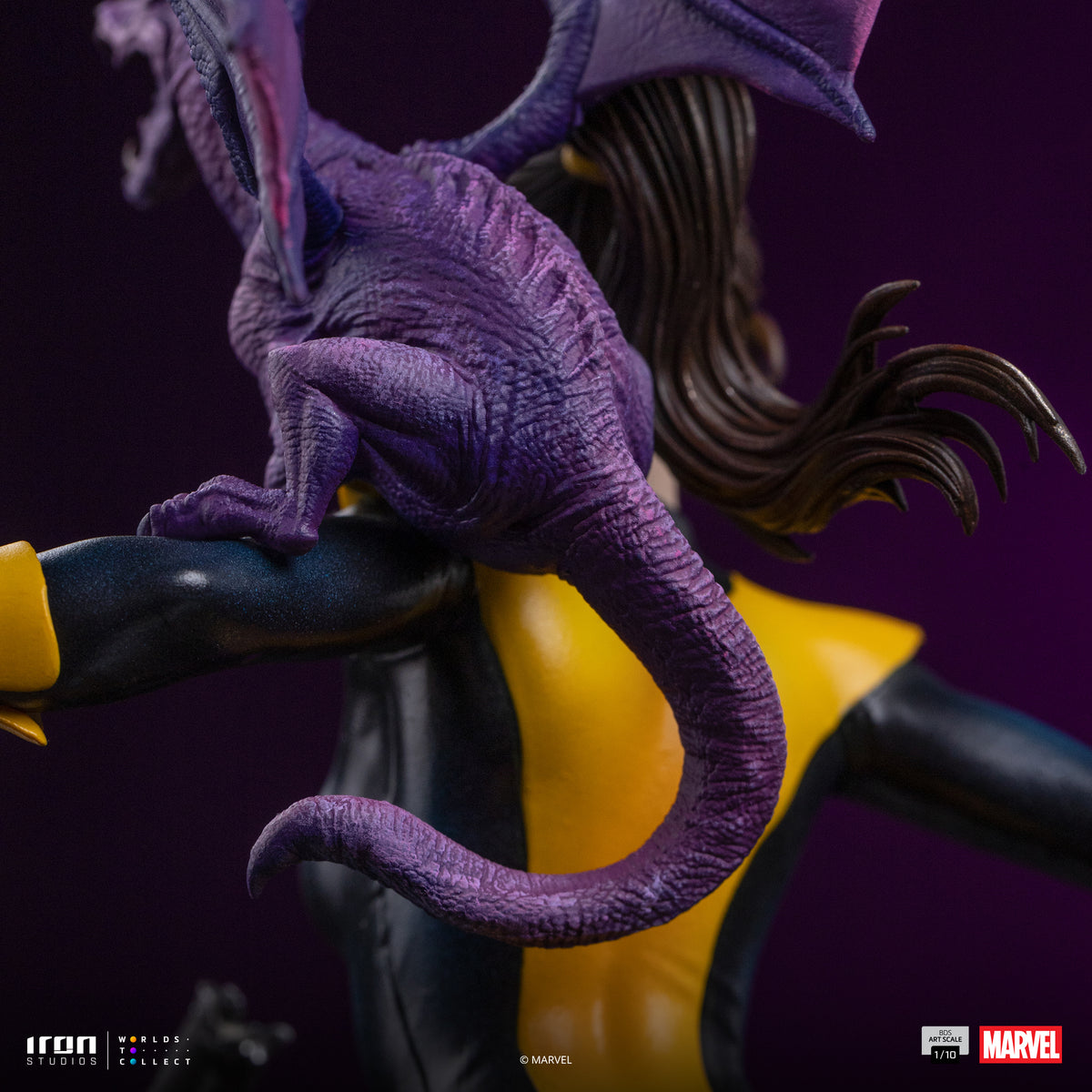 Kitty Pride & Lockheed - X-Men Comics BDS 1/10 Statue By Iron Studios