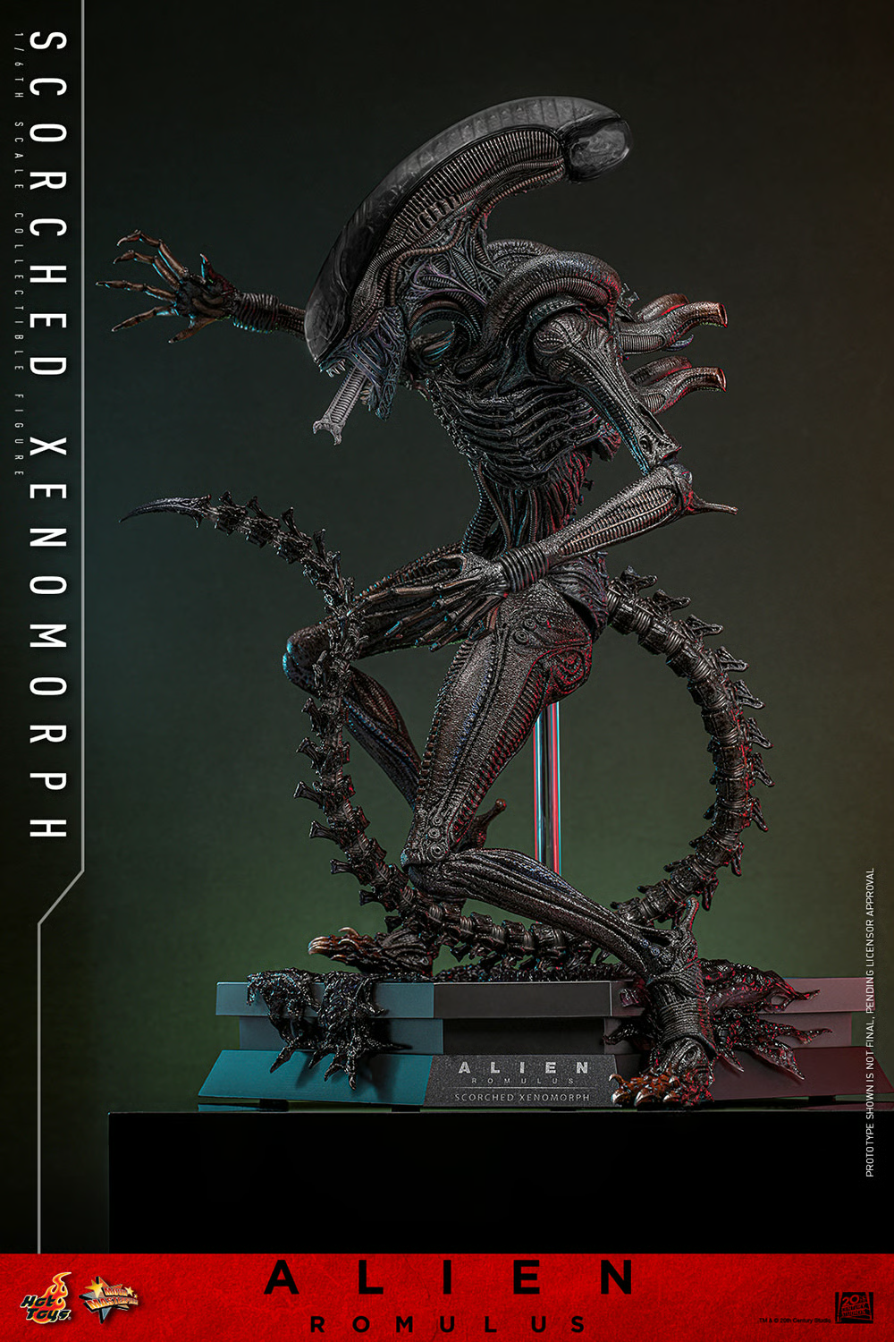 Alien: Romulus Scorched Xenomorph by Hot Toys