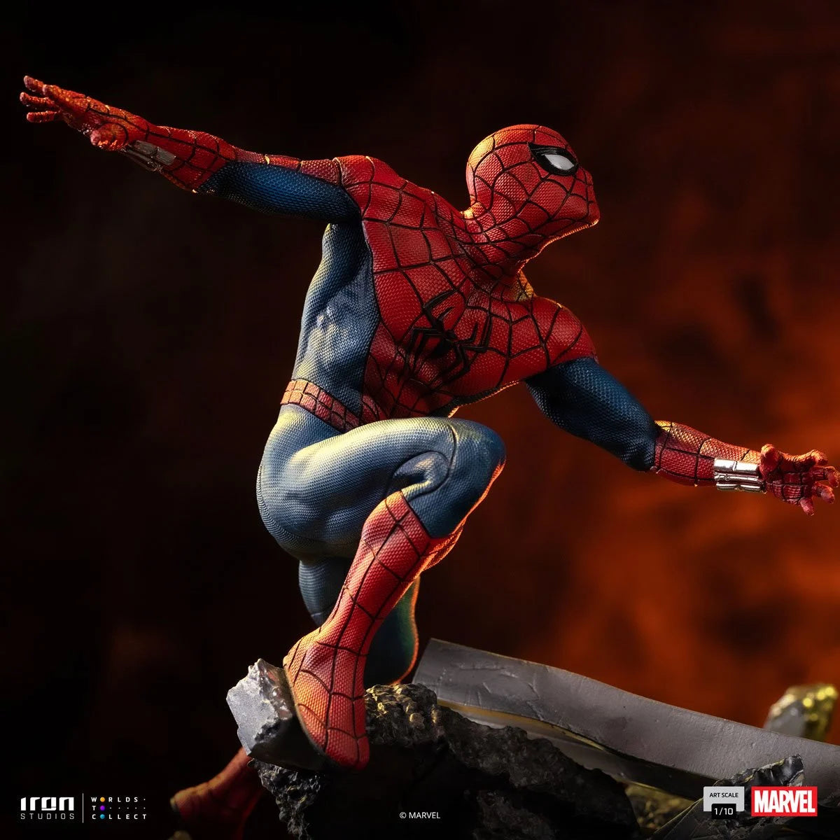 Spider-Man: Brand New Day Spider-Man vs Hulk 1/10 Art Scale Limited Edition Statue by Iron Studios